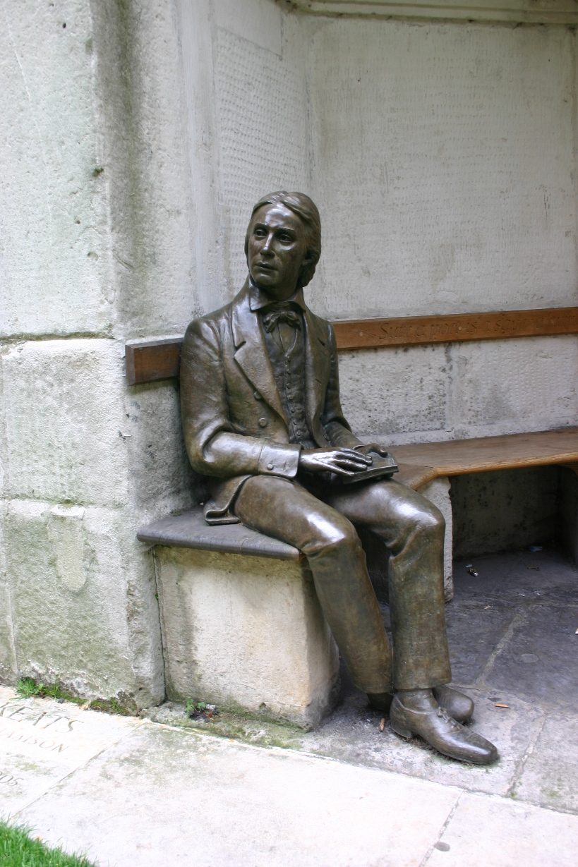 John Keats' monument, Guy's Hospital, London - 02.JPG